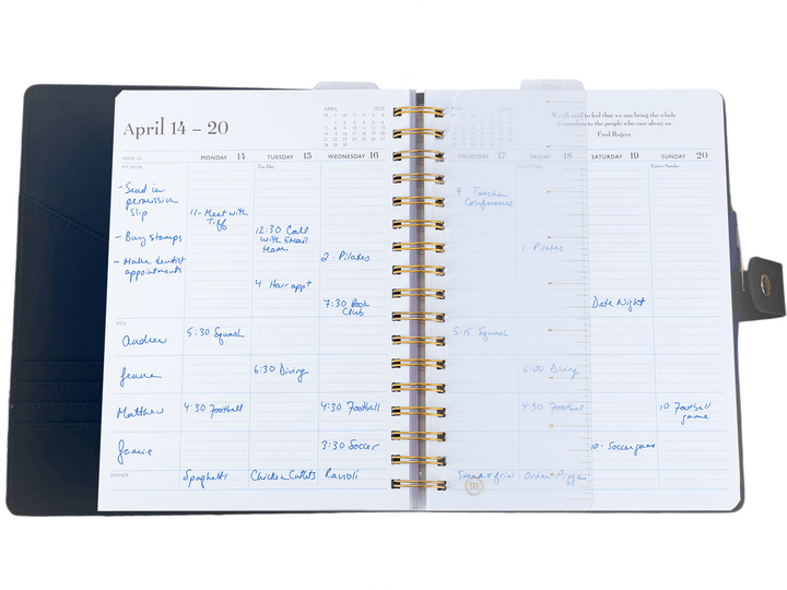 MomAgenda Spiral and Portfolio Cover Bundle