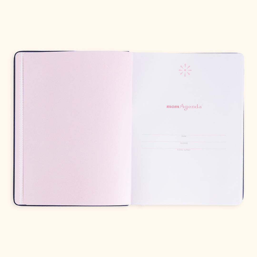 Mom Agenda Desktop 18-Month Planner 2025–26