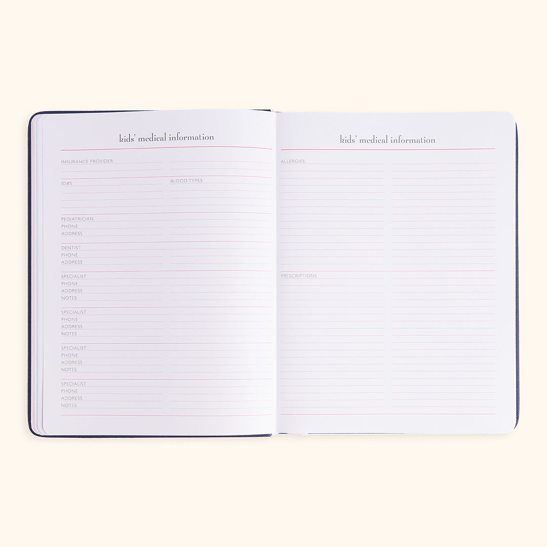 Mom Agenda Desktop 18-Month Planner 2025–26