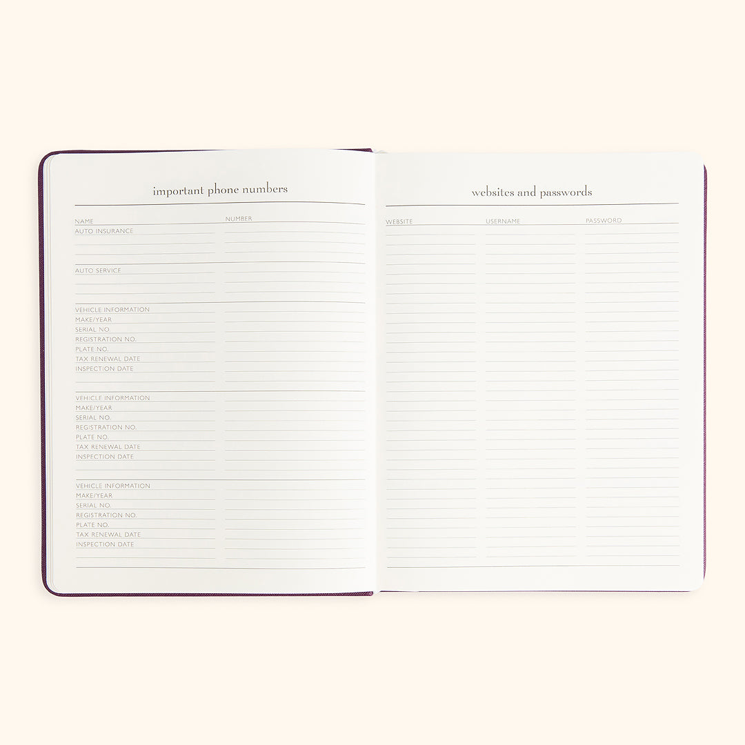 My Agenda Desktop 18-Month Planner 2025–26