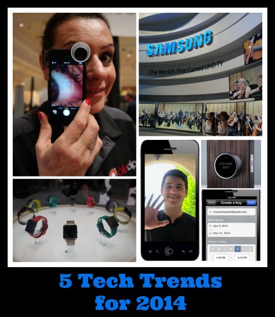Five Hot Tech Trends of 2014