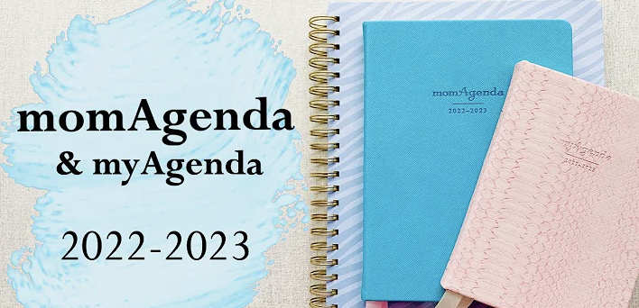 Review & Inside Look of momAgenda 2022/23 Planners by Amanda's Favorites