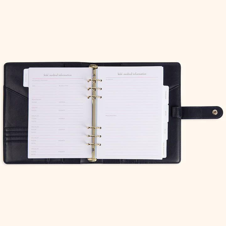 2025 Calendar Year A5 Personal Portfolio Planner