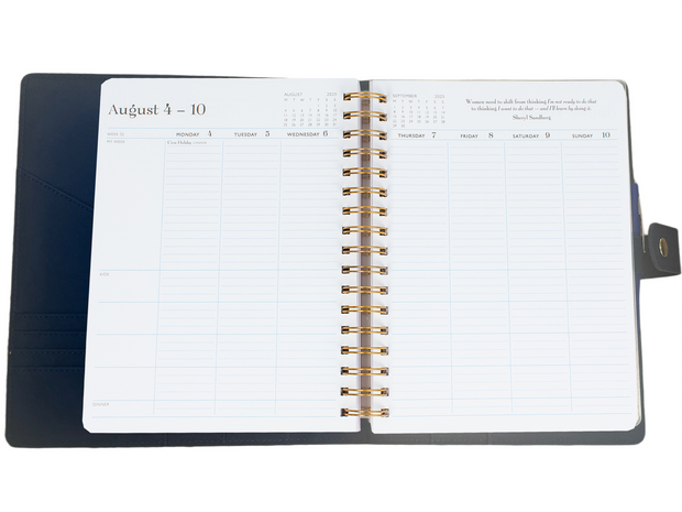 NEW! Refillable Folio Cover for momAgenda Desktop Spiral