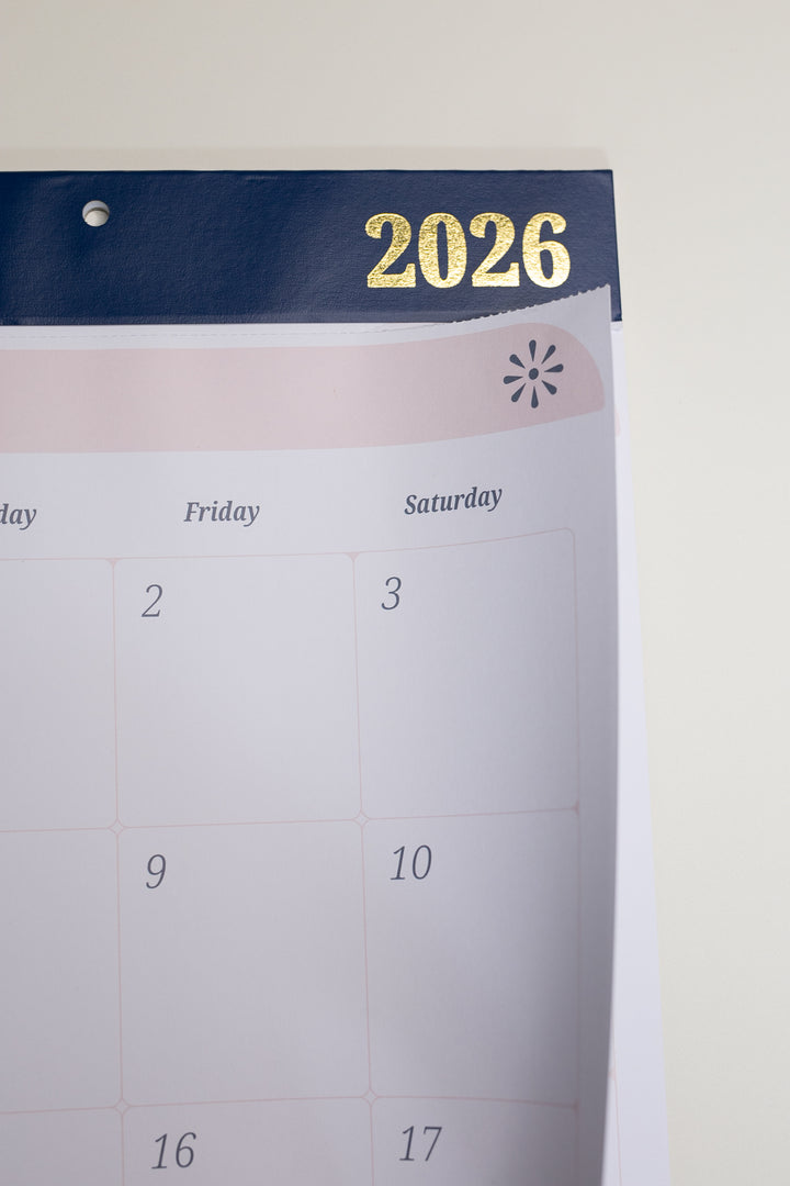 2026 Tear-Away Family Wall Calendar