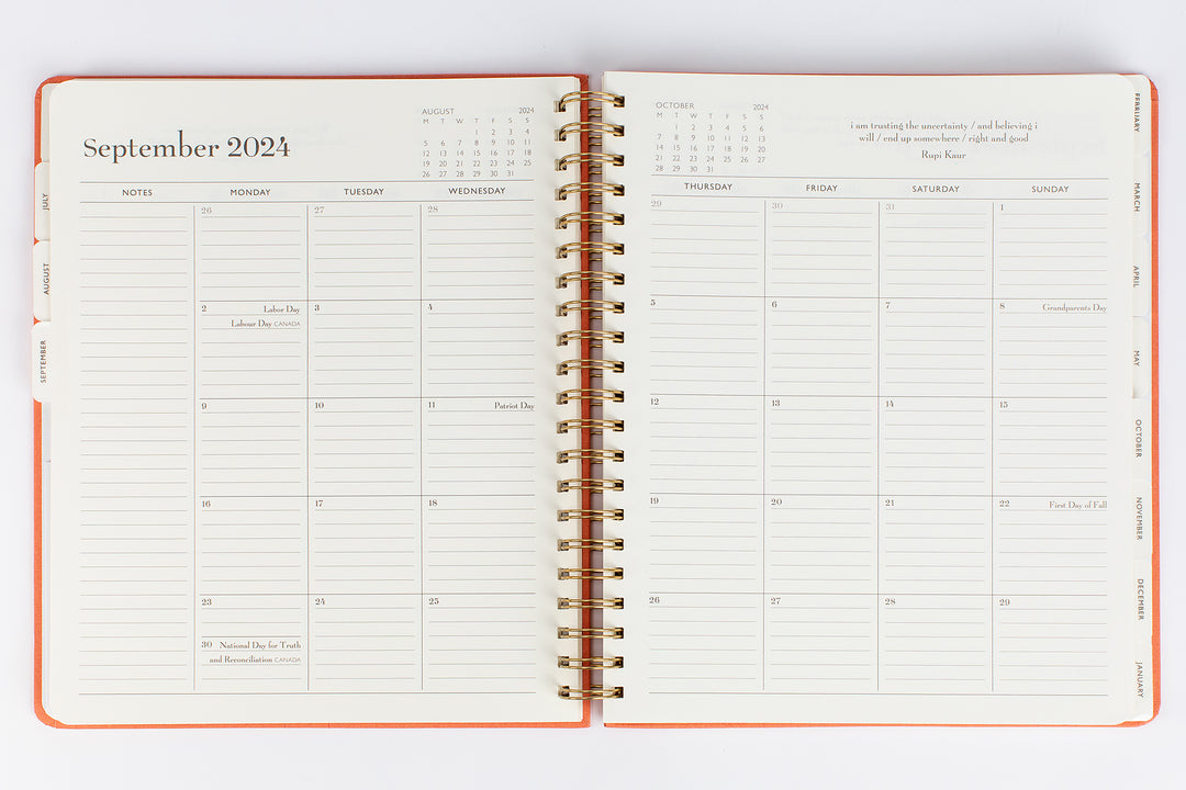 Home Office 2025 Calendar Year Planner