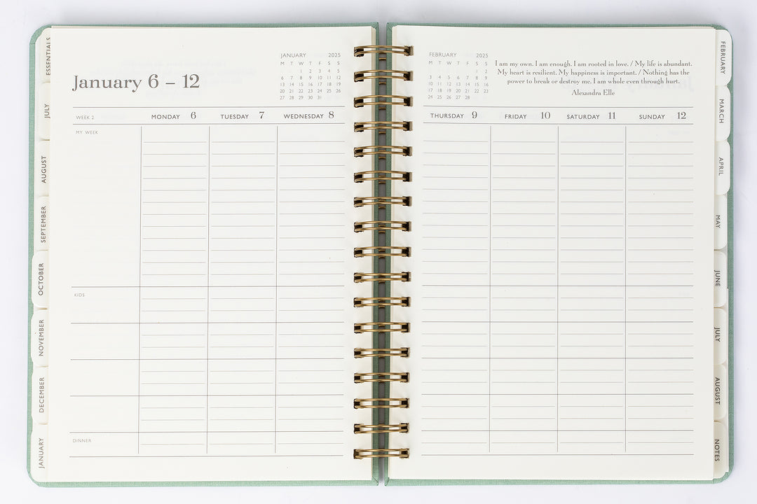 Home Office Mini 2024-25 Academic Planner