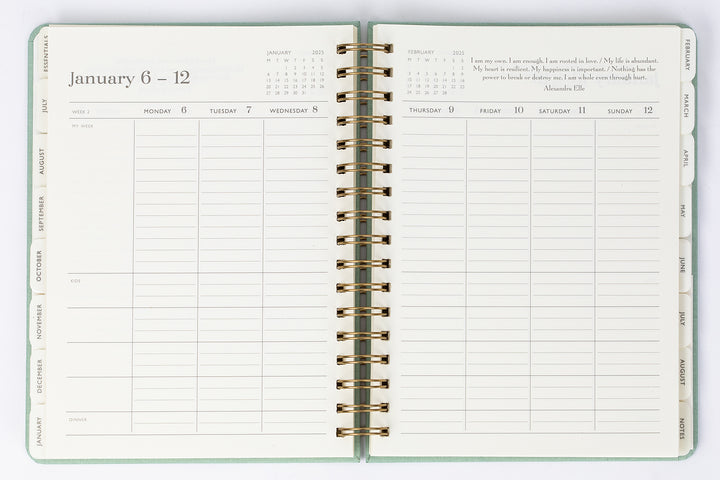 Home Office Mini 2024-25 Academic Planner