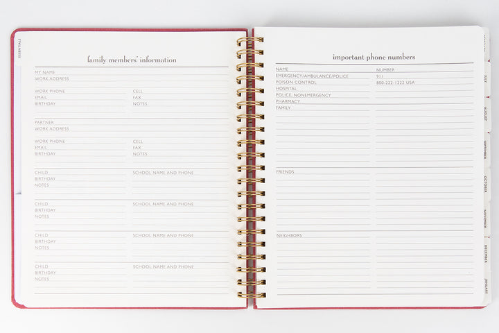 Home Office 2024-25 Academic Planner