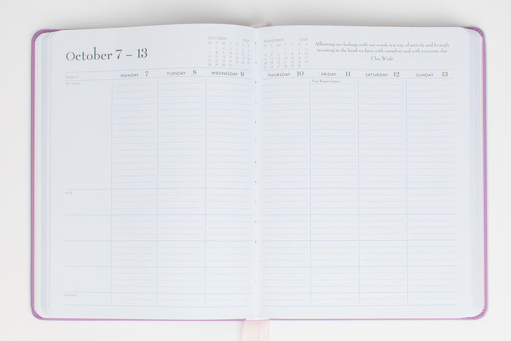 momAgenda Desktop 2025-2026 Planner (18 Months)