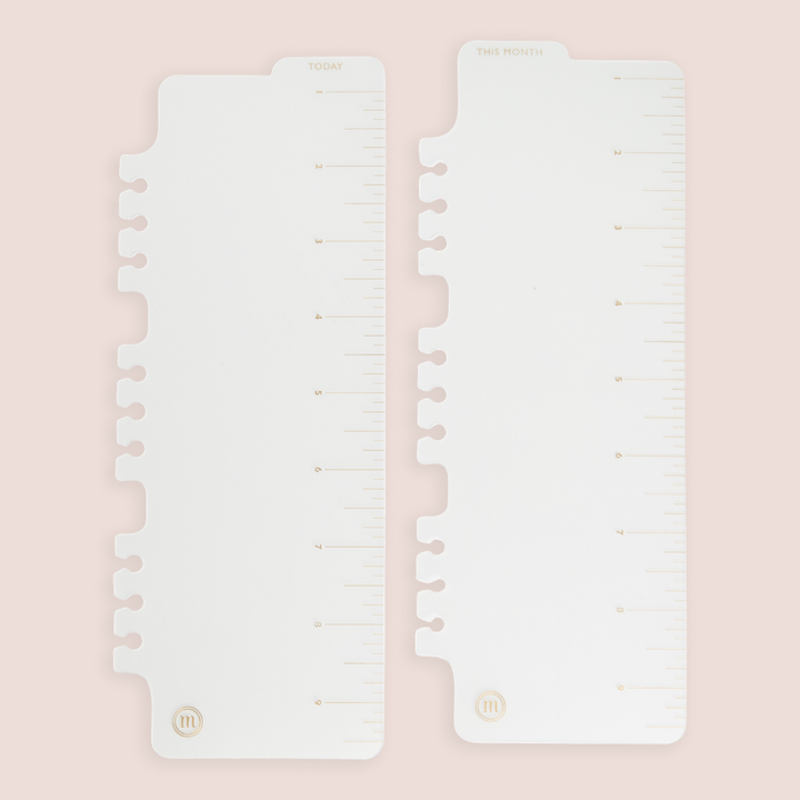 Snap-In Bookmarks for Spiral Planners (2 Pack)
