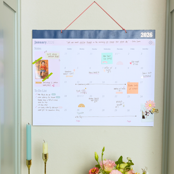 2026 Tear-Away Family Wall Calendar
