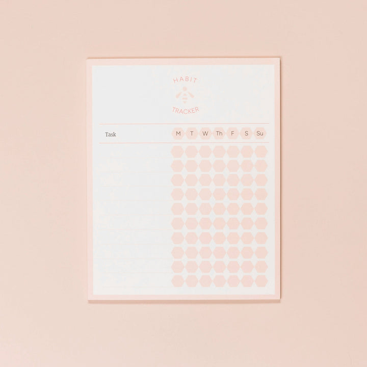Habit Tracker Notepad (Weekly)