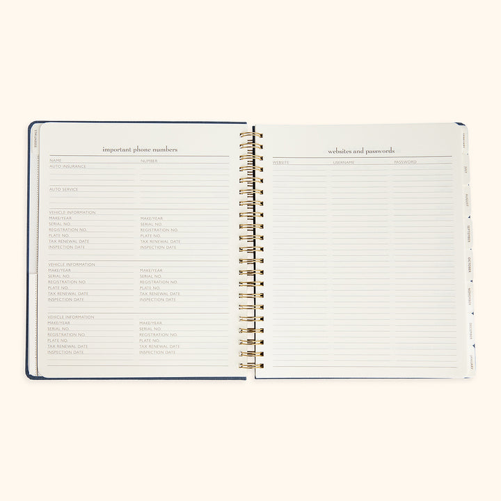 Home Office Academic Year Planner 2025–26 (12 Months)