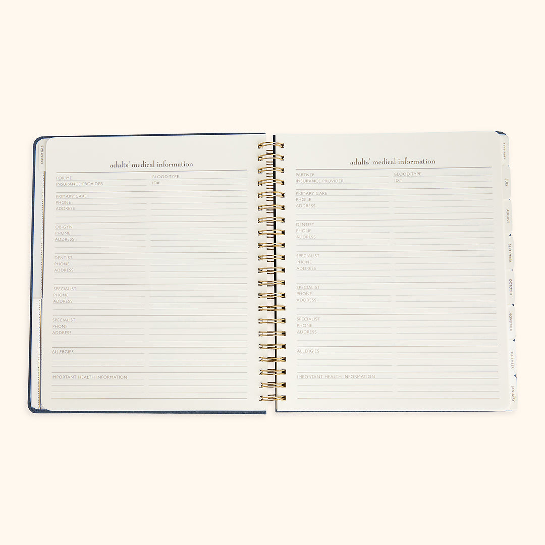 Home Office Academic Year Planner 2025–26 (12 Months)