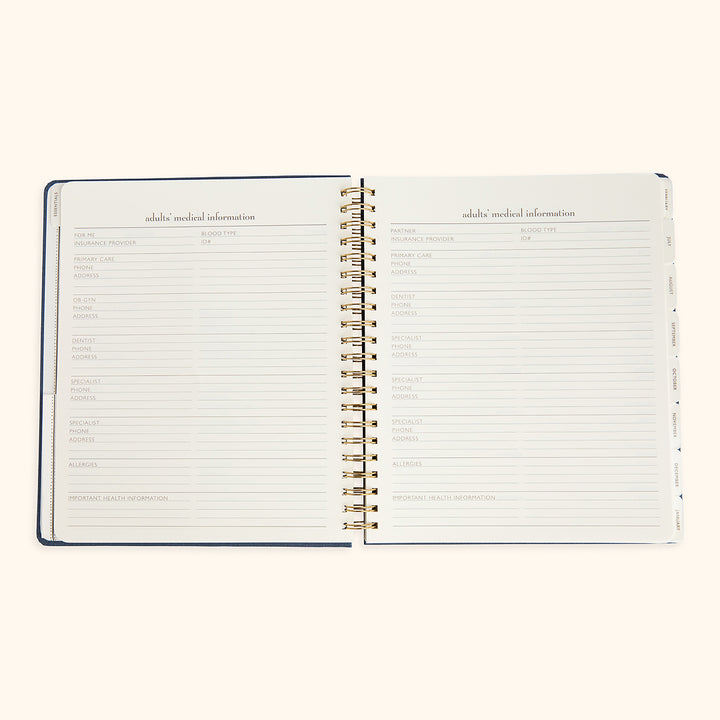 Home Office Academic Year Planner 2025–26 (12 Months)