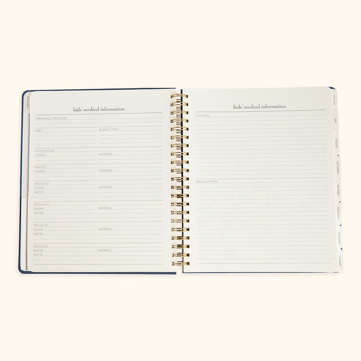 Home Office Academic Year Planner 2025–26 (12 Months)