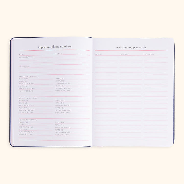 momAgenda Desktop 18-Month Planner 2025–26