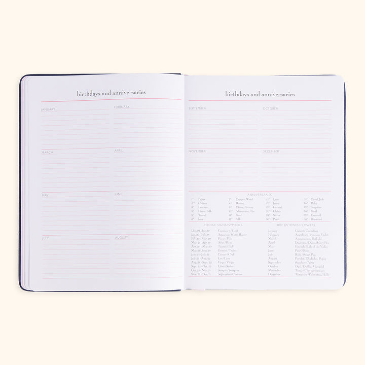 momAgenda Desktop 18-Month Planner 2025–26