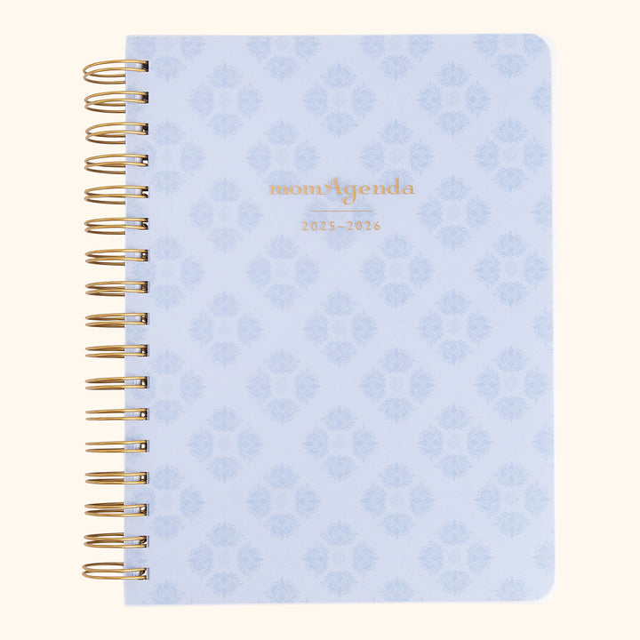 momAgenda Desktop Spiral 18-Month Planner 2025–26