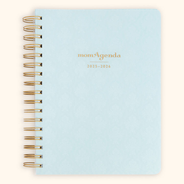 momAgenda Desktop Spiral 18-Month Planner 2025–26