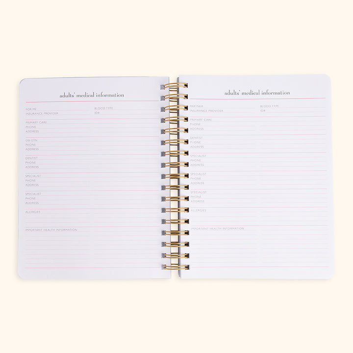 momAgenda Desktop Spiral 18-Month Planner 2025–26