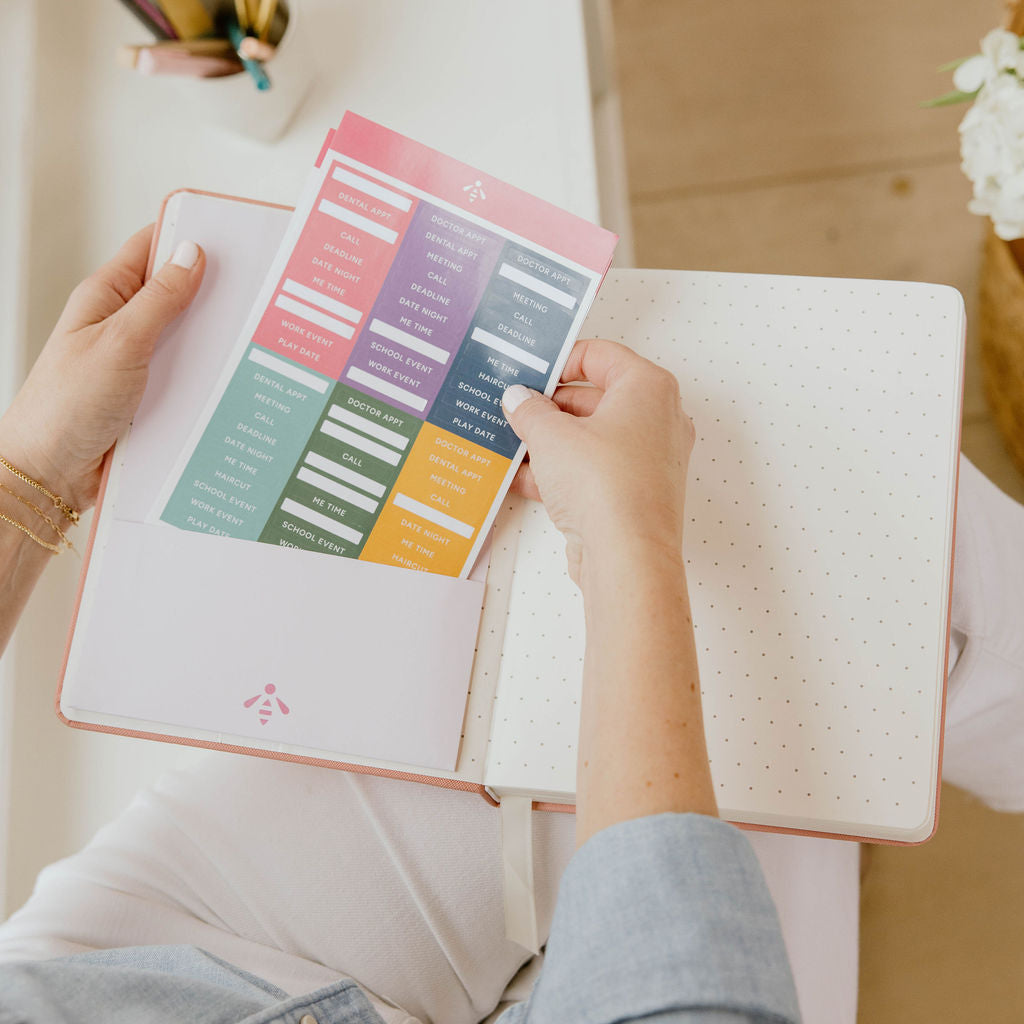 Planner Pockets for Desktop Planners (2 Pack - Large)