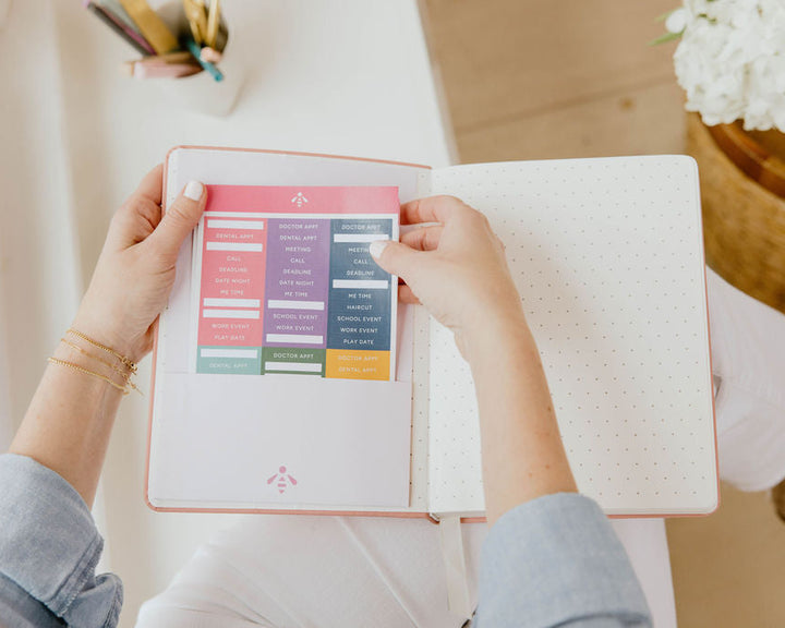 Planner Pockets for Desktop Planners (2 Pack - Large)