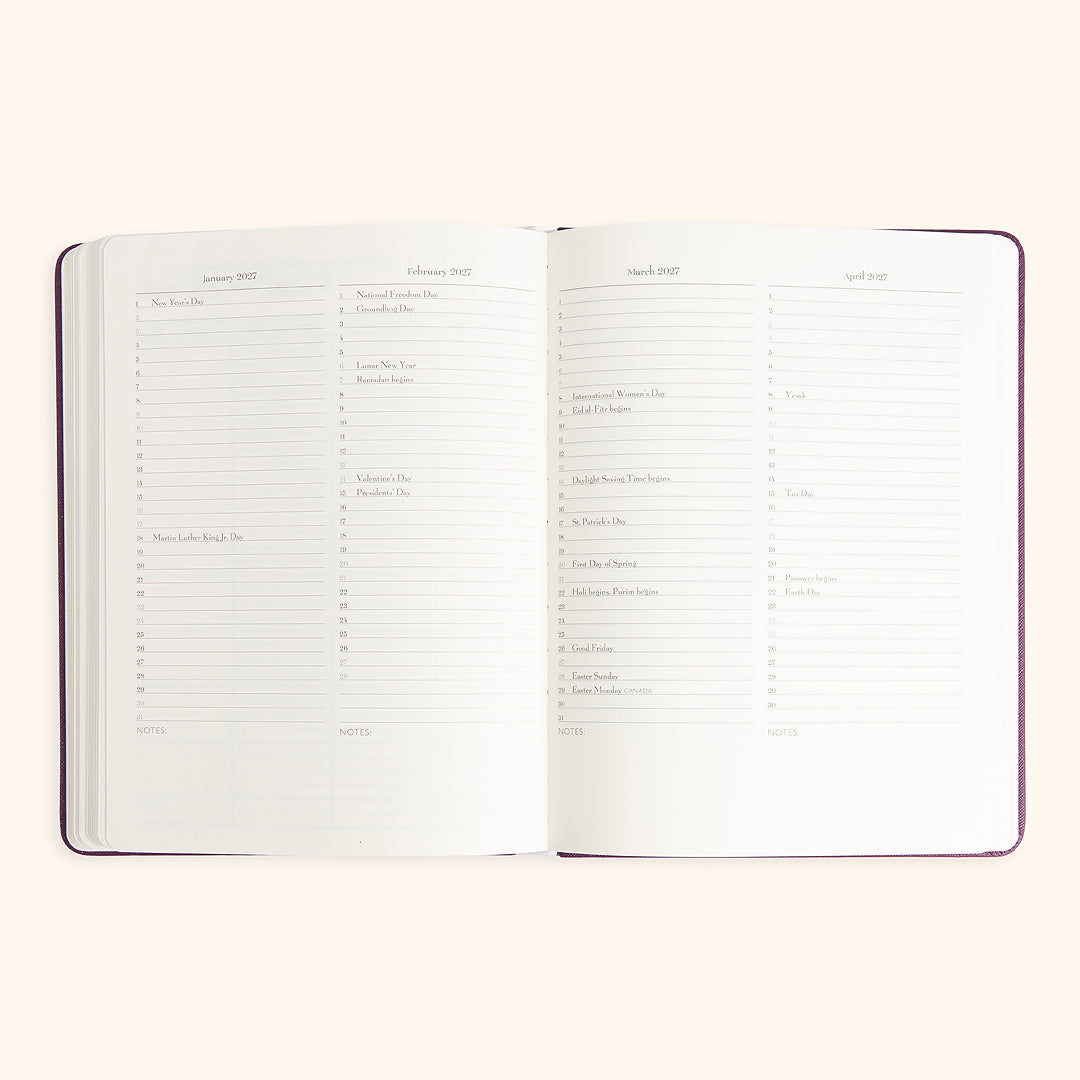 myAgenda Desktop 18-Month Planner 2025–26