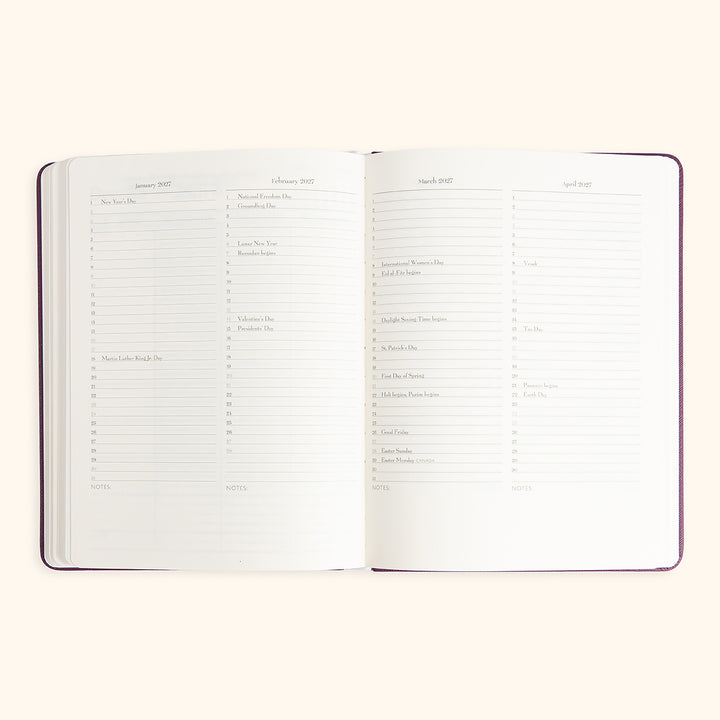 myAgenda Desktop 18-Month Planner 2025–26