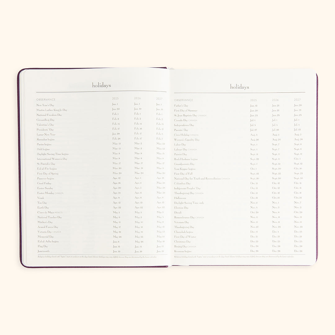 My Agenda Desktop 18-Month Planner 2025–26