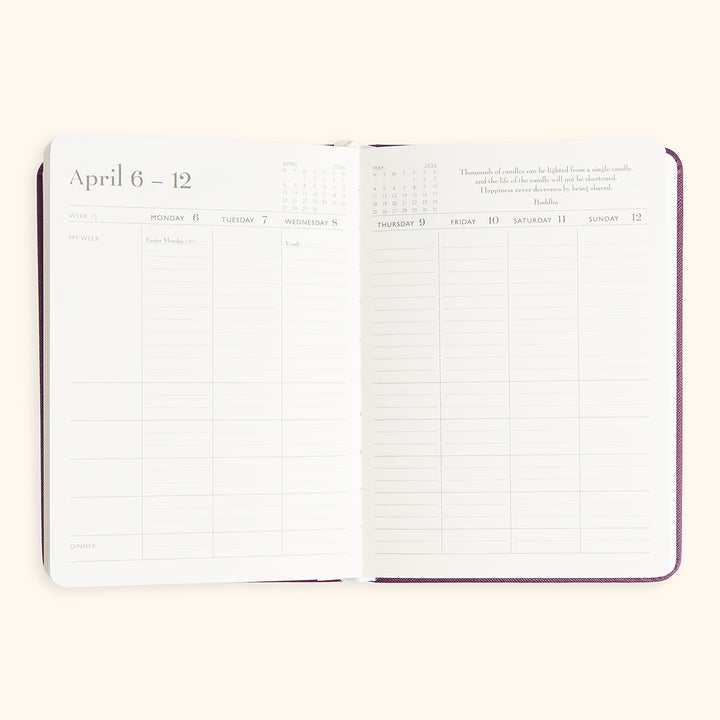 myAgenda Mini 18-Month Planner 2025–26