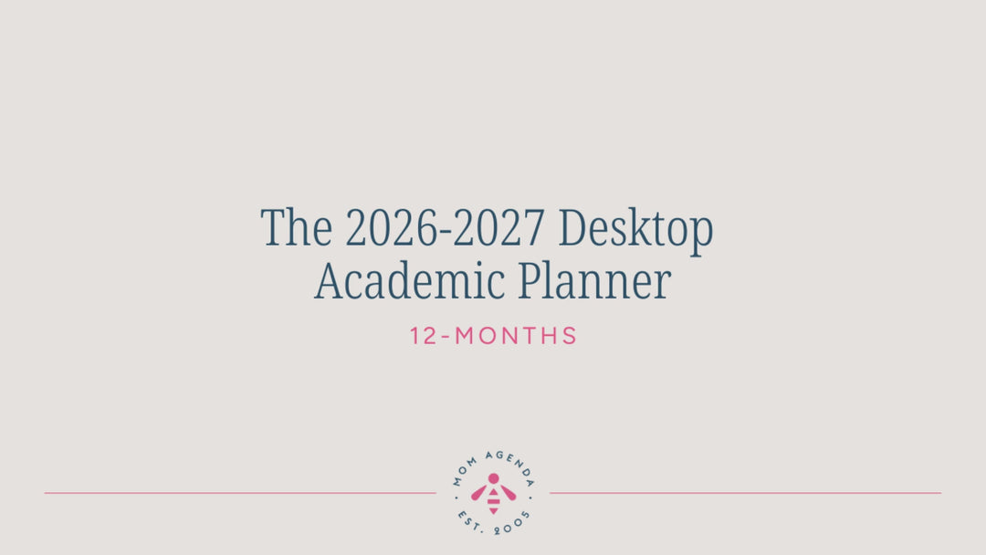 2026-27 Desktop 12-Month Academic Planner
