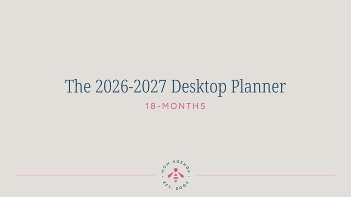 2026–27 Desktop 18-Month Planner