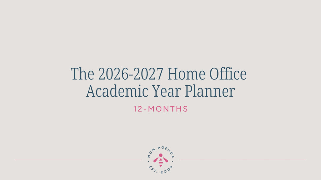 2026–27 Home Office Academic Year Planner (12 Months)