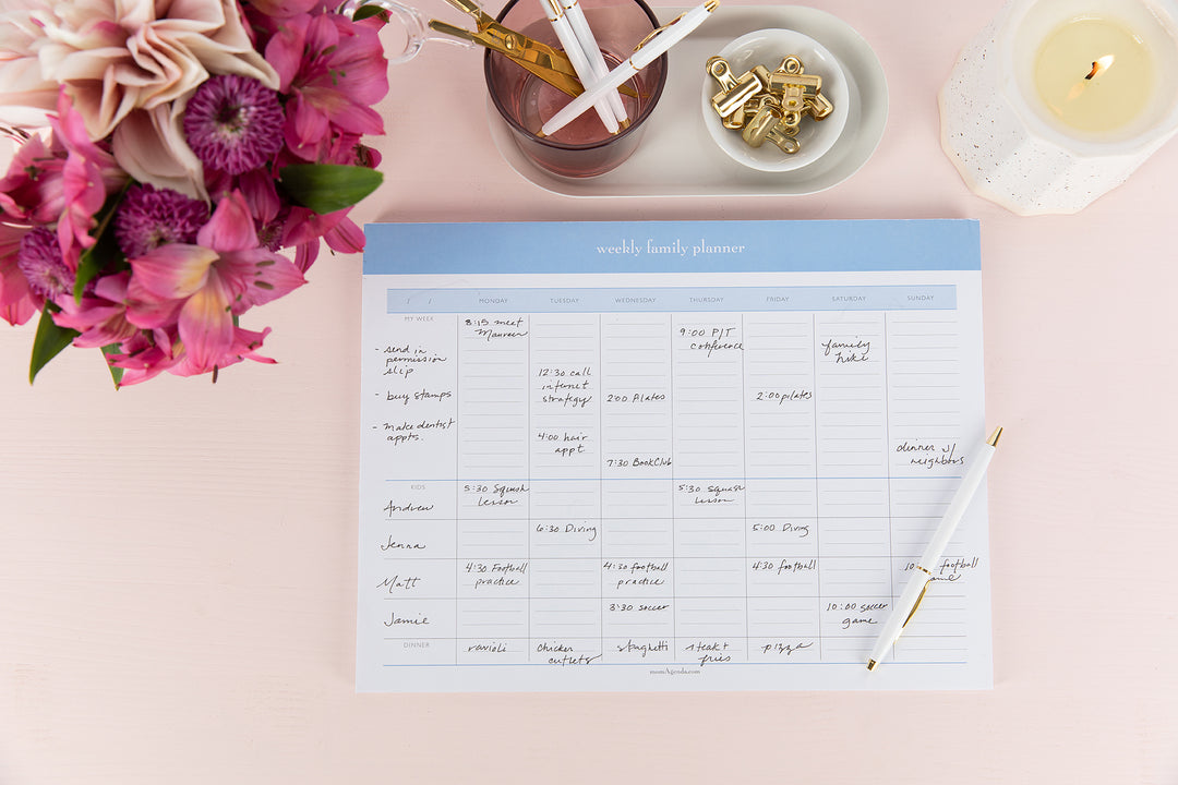 Weekly Family Planner Notepad