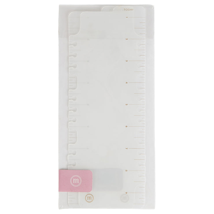 *NEW* Snap-In Bookmark / Ruler for Spiral Planner – momAgenda