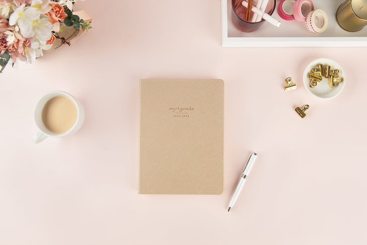 SALE! 2023 myAgenda Desktop | Luxury Day Planner | Weekly Planner (Runs through December 2023)