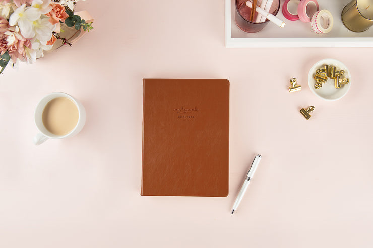 SALE! 2023 myAgenda Desktop | Luxury Day Planner | Weekly Planner (Runs through December 2023)