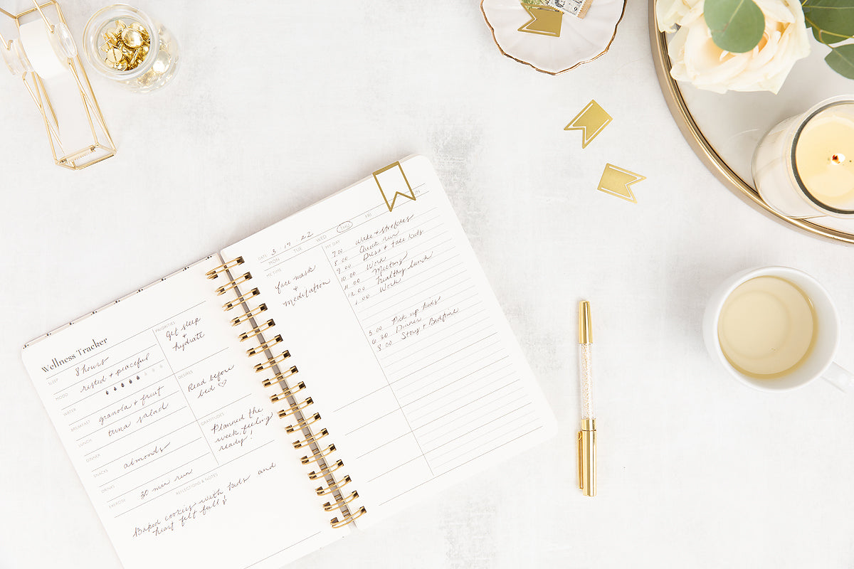 Gold Metal Page Markers