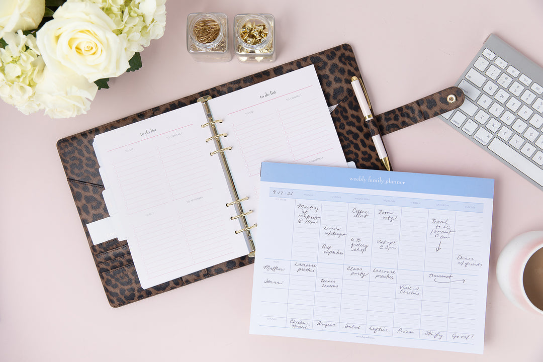 NEW Weekly Family Planner Pad | momAgenda