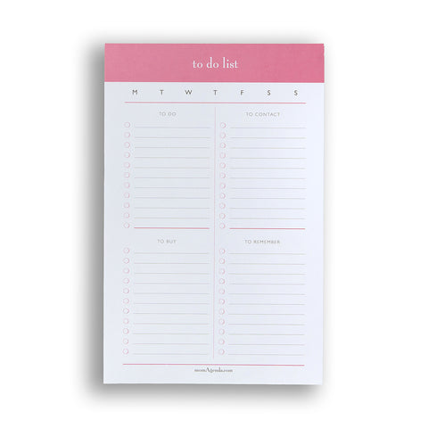 NEW To Do List Pad | momAgenda